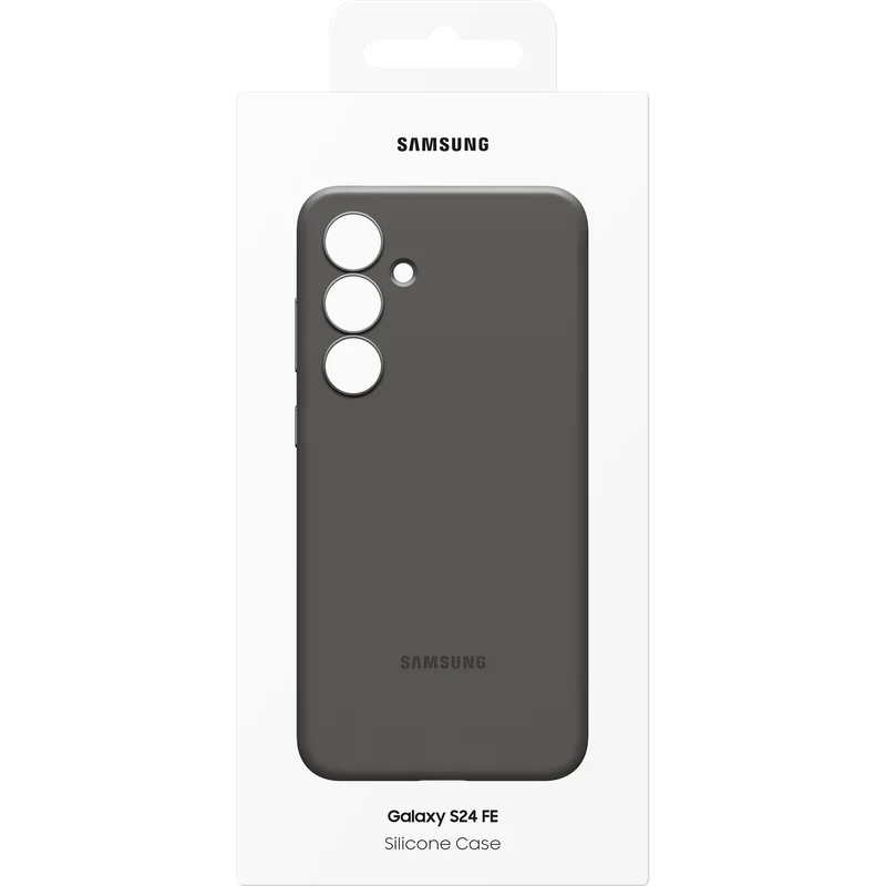 Samsung Galaxy S24 FE Silicone Case, Black
