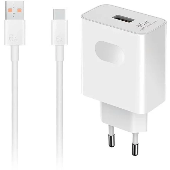 HONOR SuperCharge Power Adapter (Max 66W), White