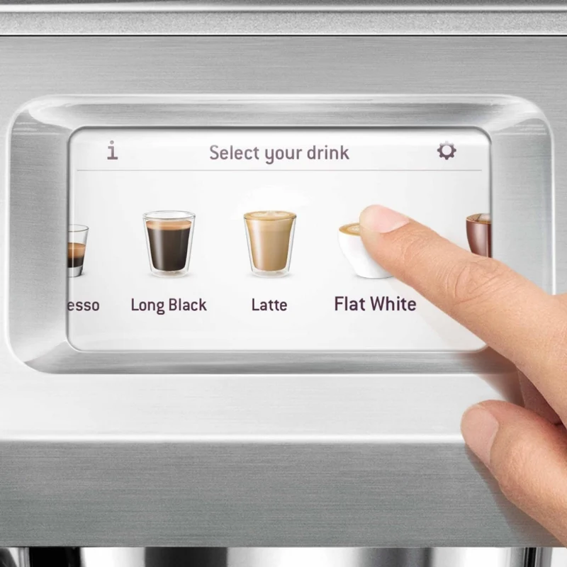 Sage The Oracle Touch Espresso Machine, Brushed Steel