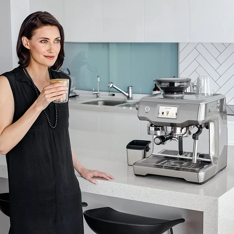 Sage The Oracle Touch Espresso Machine, Brushed Steel