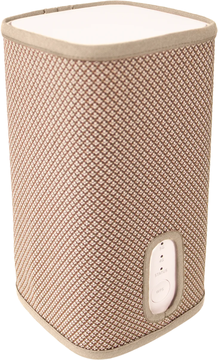 Fabric Cover for DNA 5G WiFi H155 Home Modem, Sand