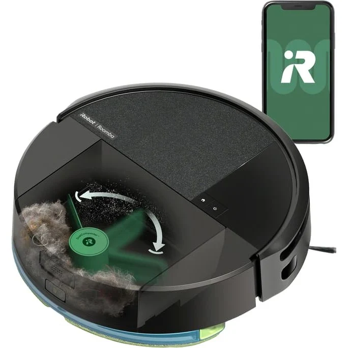 iRobot Roomba Combo 205 Robotic Vacuum Cleaner L121040 (Black)