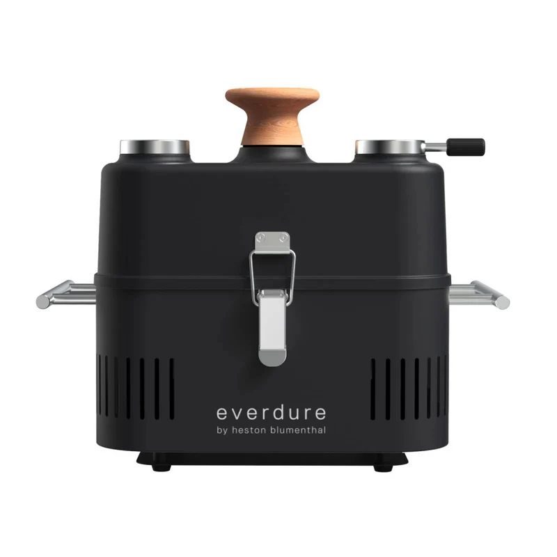 Everdure Cube 360 Charcoal BBQ Grill, Black