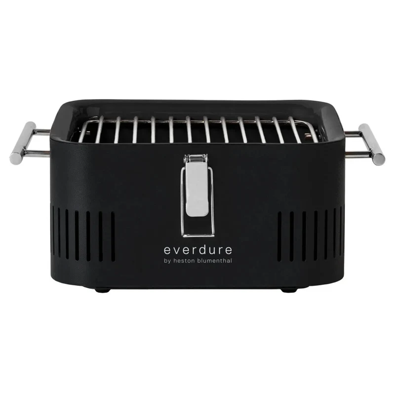 Everdure Cube 360 Charcoal BBQ Grill, Black