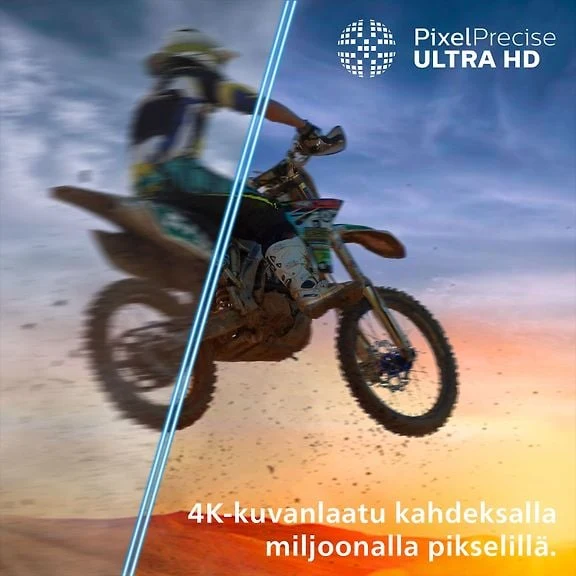 Philips 50" PUS8550 – 4K QLED Ambilight TV