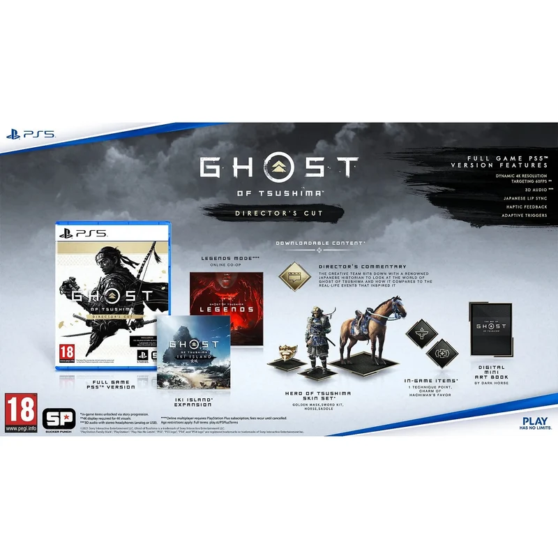 Ghost of Tsushima Director's Cut PS5 Game