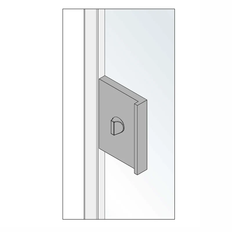 Handle hole supplement Scrigno Remix Glass Doors