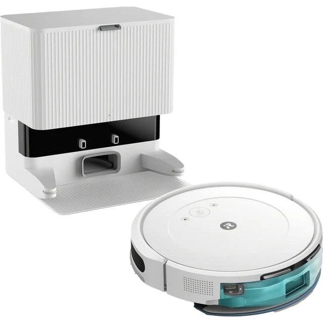 iRobot Roomba Combo Essential 2 Robotic Vacuum Cleaner Y051240 (White)