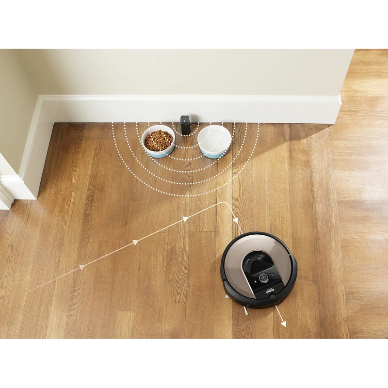 iRobot Roomba I6158 Robotic Vacuum Cleaner, Black