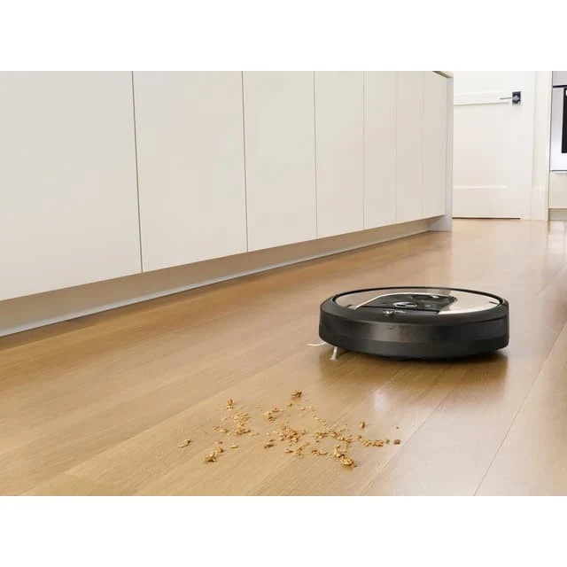 iRobot Roomba I6158 Robotic Vacuum Cleaner, Black