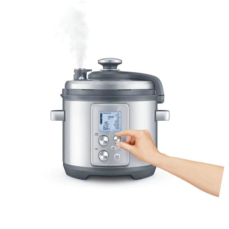 Sage SPR 700 BSS Pressure and Slow Cooker, Brushed Steel