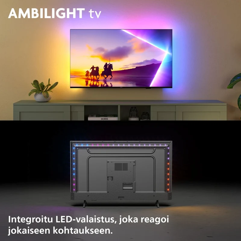 Philips 65" 4K QLED Ambilight TV (2025)