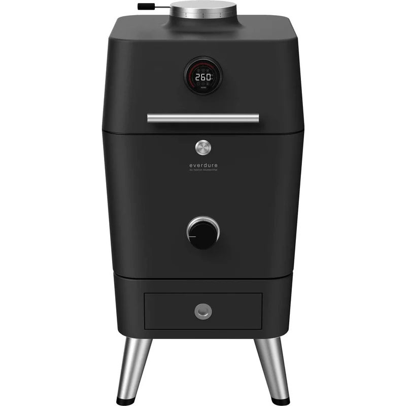 Everdure 4K Charcoal BBQ, Black