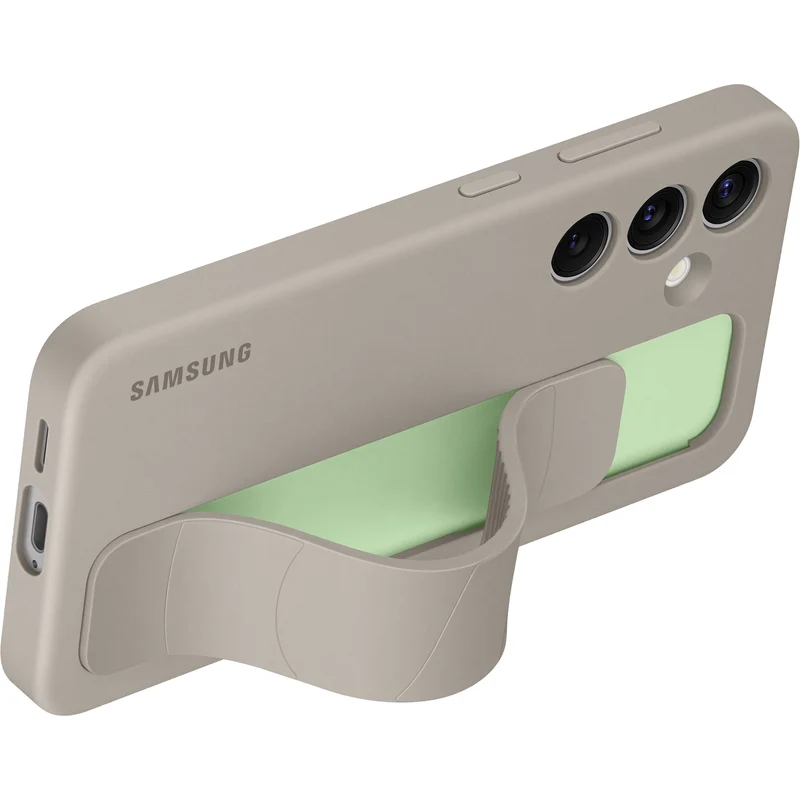 Samsung Galaxy S24 Standing Grip Case, Taupe