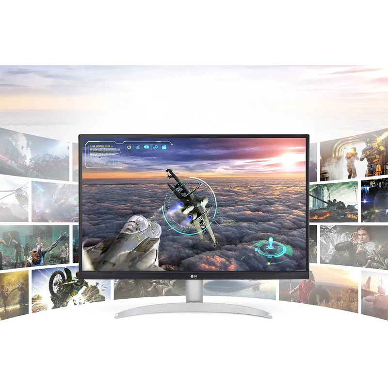 LG 27UP650P-W, 27" 4K UHD, IPS - monitor