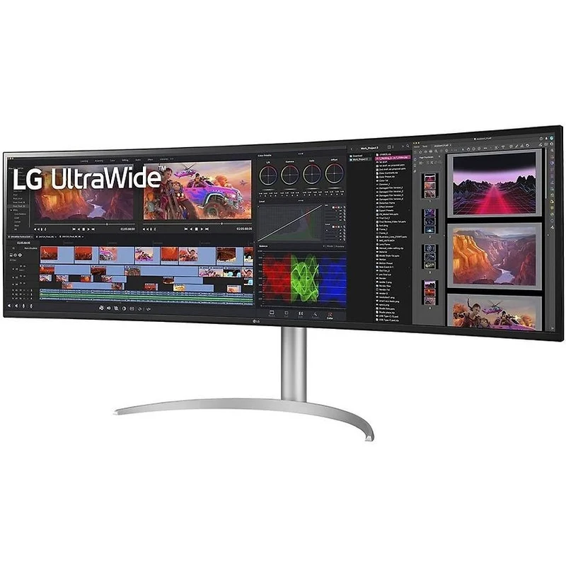 LG UltraWide Curved IPS Computer Monitor (49WQ95C-W)
