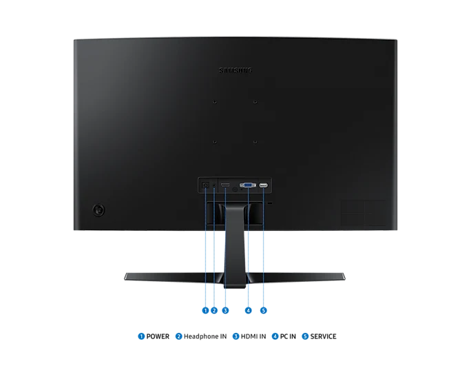 Samsung 27" Essential Monitor S3 (S36GD) FHD 100 Hz Curved