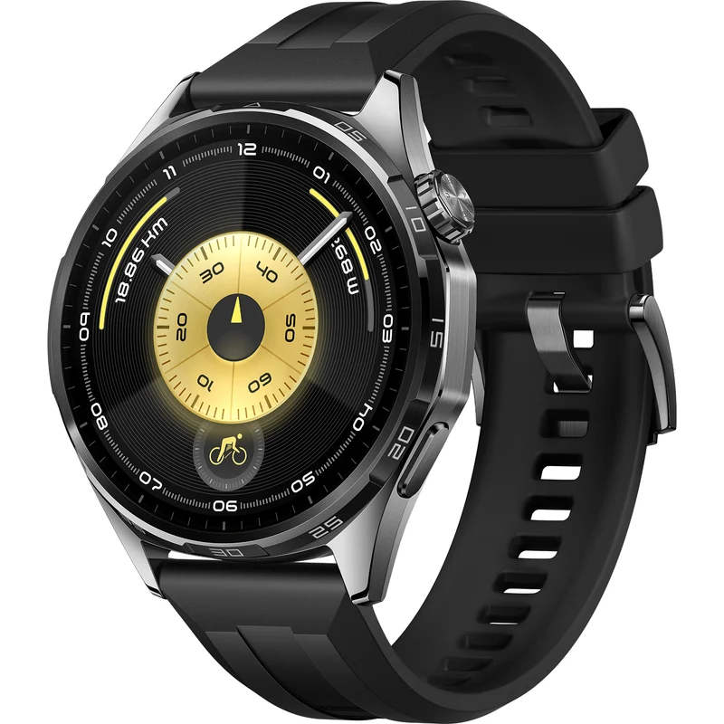 Huawei Watch GT 6 Smartwatch, 46 mm, Black