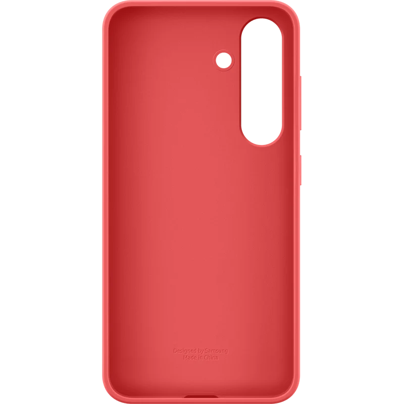 Samsung Galaxy S25 Silicone Case Red