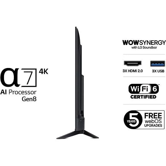 LG 50" UA73 – 4K LED TV