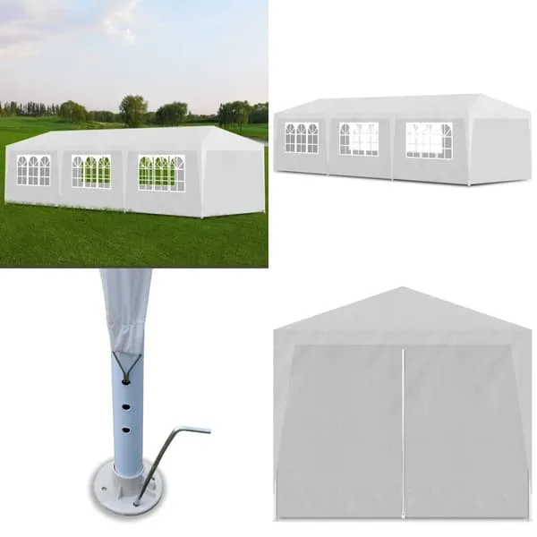 White Party Tent 3x9 m