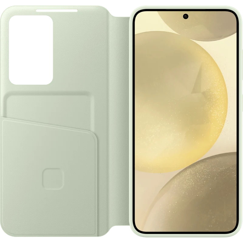 Samsung Galaxy S24 5G Smart View Wallet Case Light Green