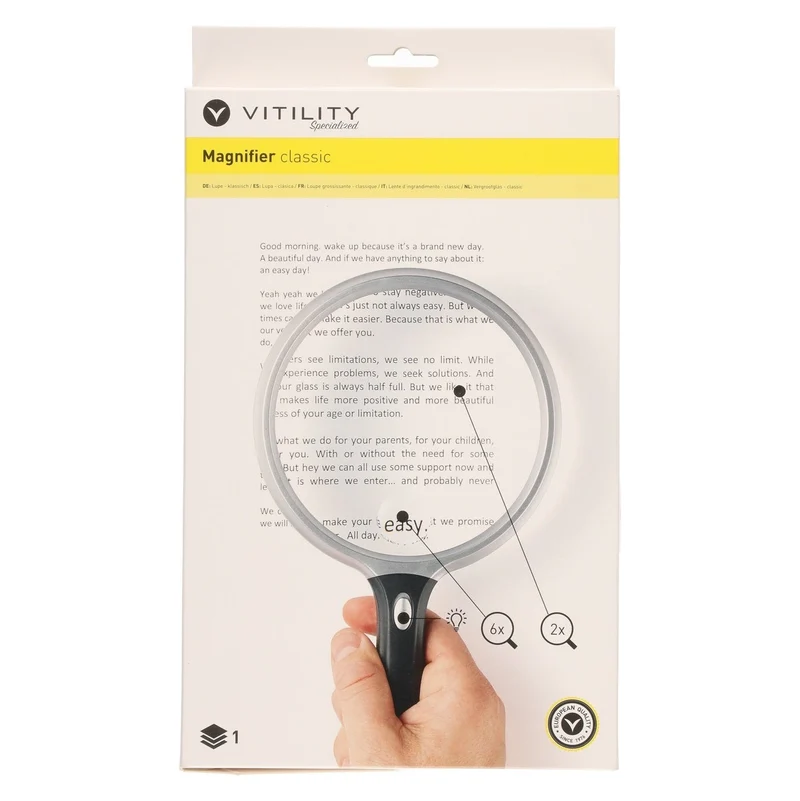 Vitility Classic Magnifying Glass