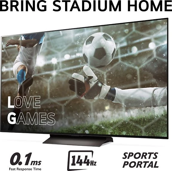 LG 65'' OLED evo C4 – 4K TV