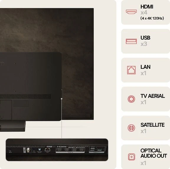 LG 65'' OLED evo C4 – 4K TV