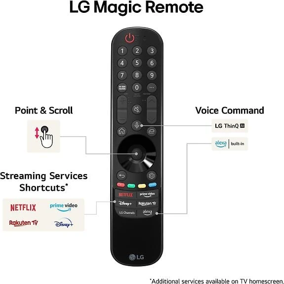 LG 65'' OLED evo C4 – 4K TV
