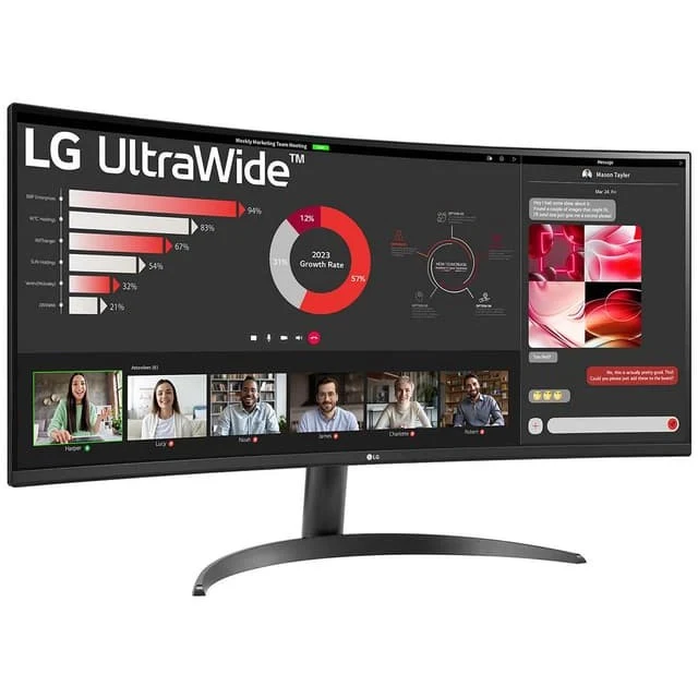LG UltraWide 34WR50QK 34" Curved Monitor