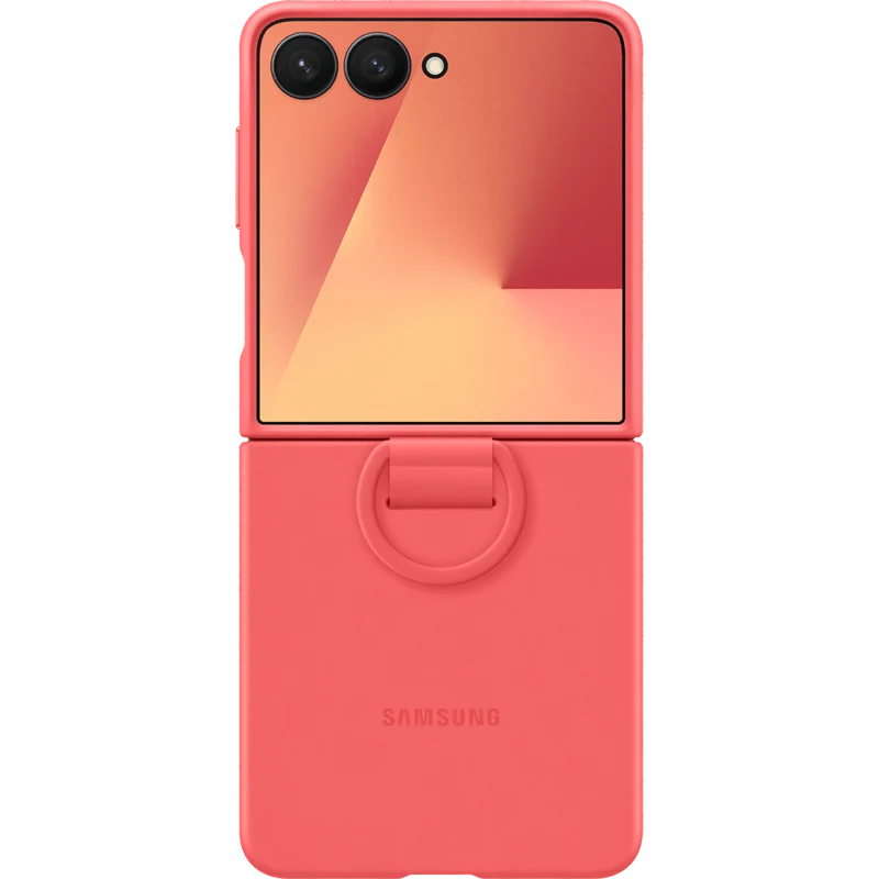 Samsung Z Flip7 Ring Case, Red