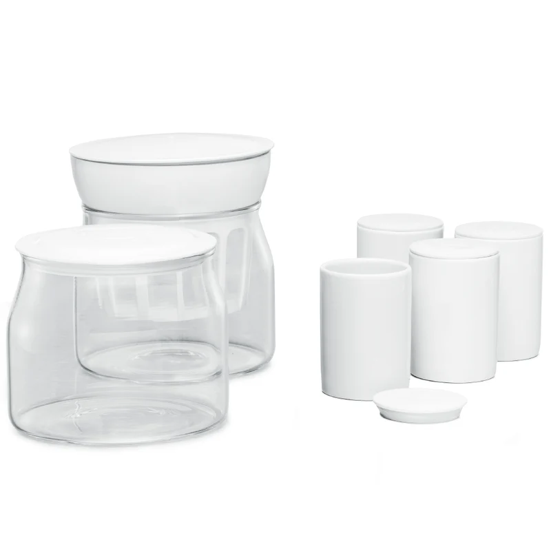 Rommelsbacher Yogurt & Cream Cheese Maker JG 80 Jona, Black/Silver