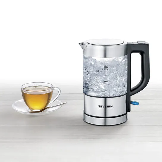 Severin WK347 Kettle, Steel, 0.5L