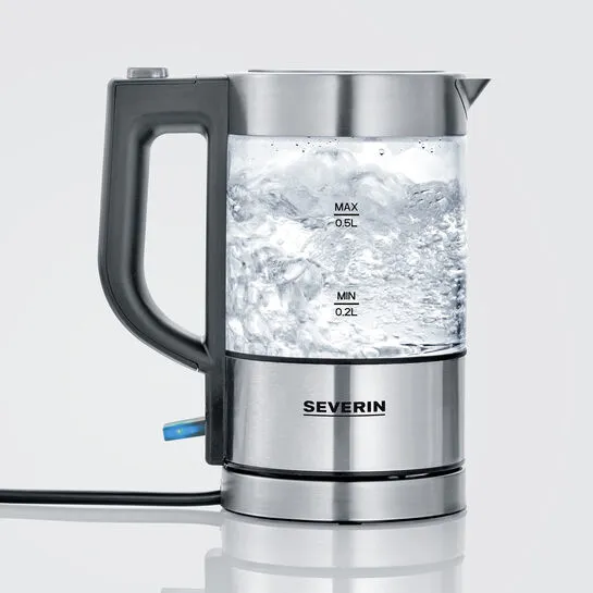 Severin WK347 Kettle, Steel, 0.5L