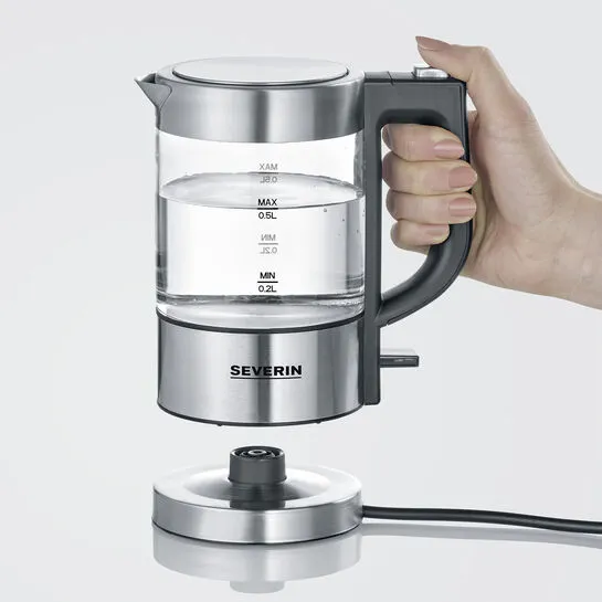 Severin WK347 Kettle, Steel, 0.5L