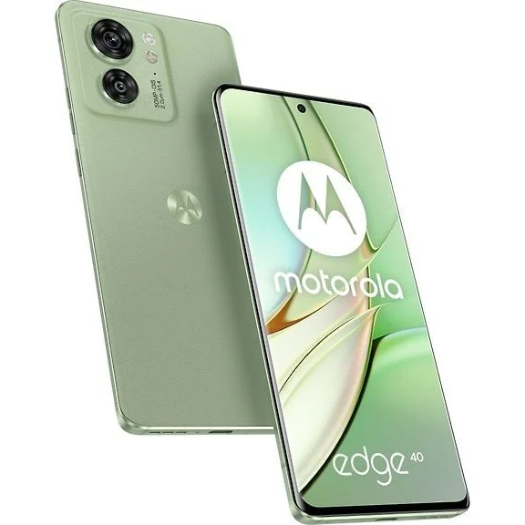 Motorola Edge 40 5G Phone, 256/8 GB, Nebula Green