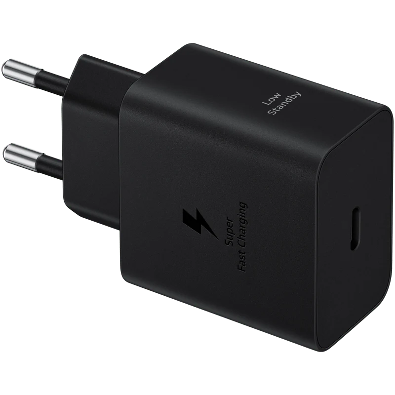 Samsung 45W Super Fast Charging Wall Charger with USB-C Cable, Black