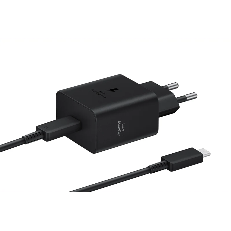 Samsung 45W Super Fast Charging Wall Charger with USB-C Cable, Black