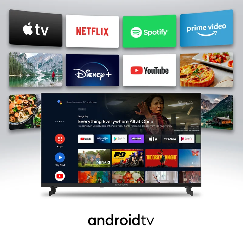 Thomson Android TV 24'' HD 12V