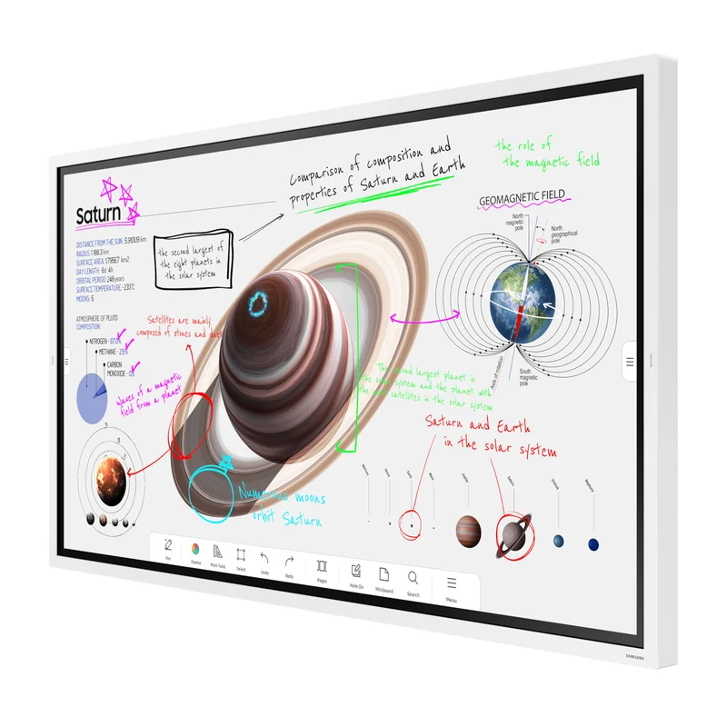 Samsung Flip Pro WM65B 65" 4K Interactive Touchscreen LED Display