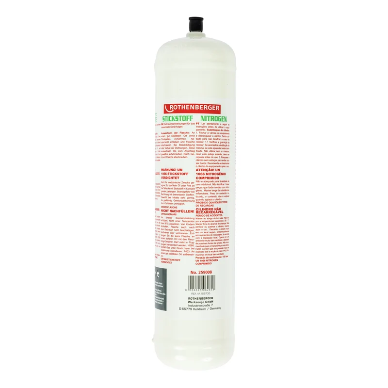 Nitrogen cylinder Rothenberger 950 cm³