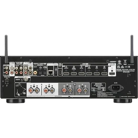 Denon DRA-900H AV Stereo Receiver Amplifier, Black