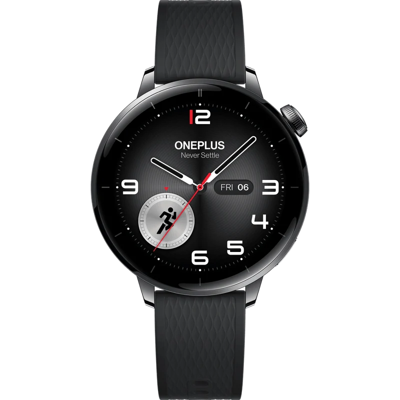 OnePlus Watch 3 43 mm, Black Steel