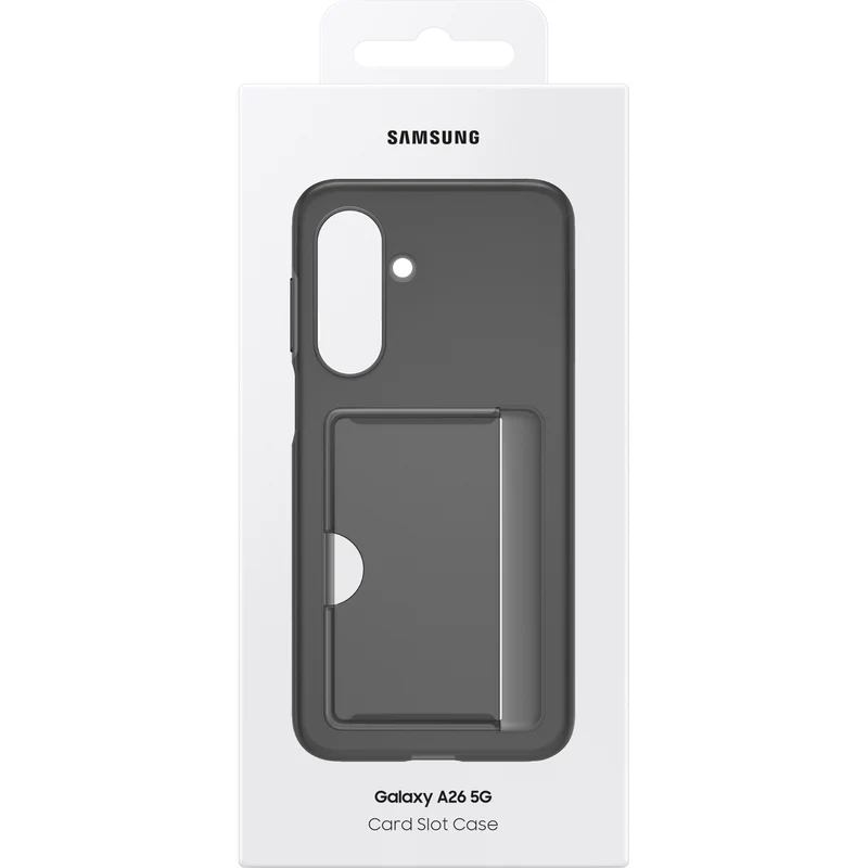 Samsung Card Slot Case for Galaxy A26, Black
