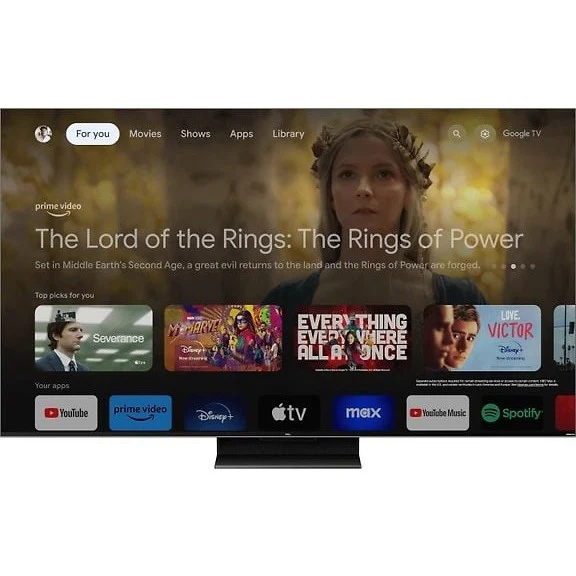 TCL C805 85" 4K QLED Mini-LED Google TV