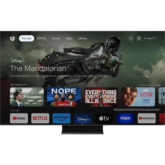 TCL C805 85" 4K QLED Mini-LED Google TV