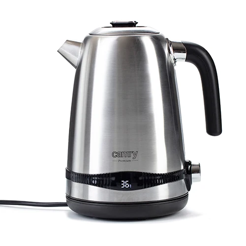Electric kettle Camry CR 1291, 1.7 l, black/stainless steel