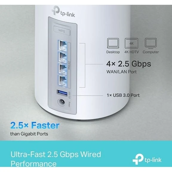 TP-LINK Deco BE65 Tri-Band WiFi 7 -Mesh-router