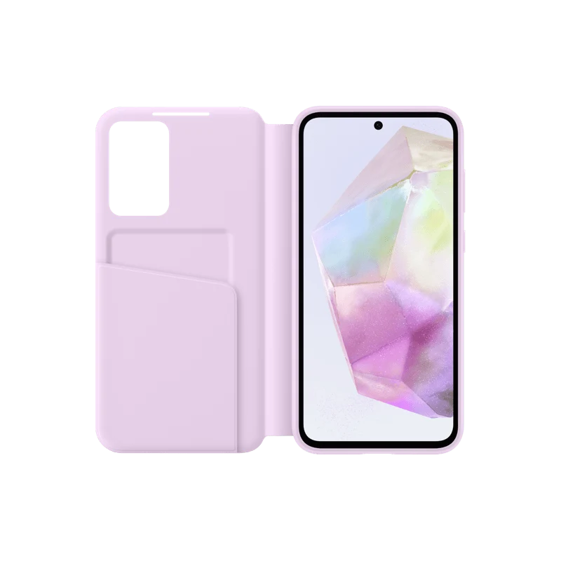 Samsung Smart View Wallet Case A35 Lavender